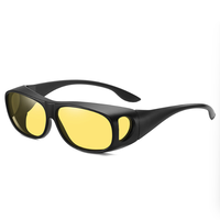 Bettega 5082 pilote d'objectif de caméra de télévision haut de gamme de style européen lunettes de soleil coupe-vent de Vision nocturne haute définition pour la vente en gros