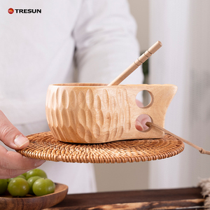 ชุดกาแฟชาไม้กระถินณรงค์นำกลับมาใช้ใหม่ได้จากโรงงานโดยตรง พร้อมโลโก้สั่งทำ เป็นมิตรกับสิ่งแวดล้อม สไตล์คลาสสิก ขนาด 200 มล. สำหรับเดินทางและใช้ในบ้าน หูหนาน - Product Image 3