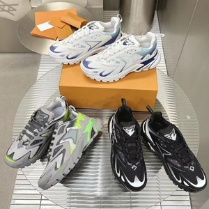 Zapatos de Diseñador de Nueva Tendencia, Zapatos Deportivos Casuales para Caminar al Aire Libre, Zapatos de Malla de Cuero Genuino con Suela de Goma, Zapatos Deportivos para Hombre - Product Image 6