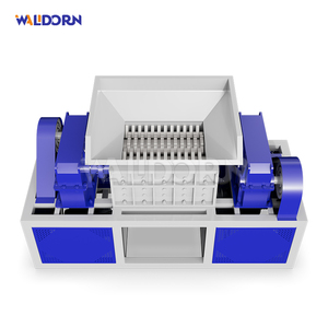 Trituradora de doble eje primaria con componentes de engranajes de motor de cobre para líneas de granulación y molienda fina de aleación de aluminio - Product Image 4