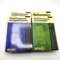 Livres à couverture souple imprimés bon marché livre de texte éducatif en couleur impression personnalisée manuel d'école de sciences mathématiques
