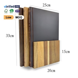 Nouvel ensemble de planches à découper 3 pièces très vendu, qui ressemble à un livre avec un support, décoration de cuisine et rangement - Product Image 1