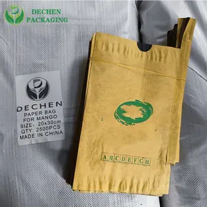 Paper Grow Protection Bags Waterproof Fruit Cover Bag Uv Resistant Mango