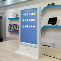 Kiosco de Autoservicio con Código QR para Pedidos en Restaurantes, Montado en la Pared, de 27 Pulgadas