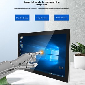 PC Industrial Todo en Uno Ultrafino de Montaje en Pared, Pantalla Táctil Comercial, Pantalla Táctil <span class=keywords><strong>IPC</strong></span>, 4GB/8GB RAM, 16GB-256GB - Product Image 2
