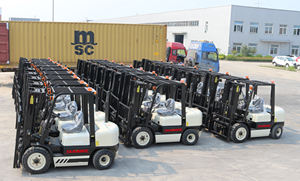 CE ใบรับรอง CPD20 2ตันรถยกสมาร์ทมินิแบตเตอรี่ดำเนินการรถยกไฟฟ้าที่มี3เสาเวที - Product Image 6