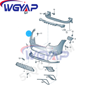 Kit de Parachoques Delantero Estilo Clásico Original WGYAP para <span class=keywords><strong>SEAT</strong></span> <span class=keywords><strong>Ibiza</strong></span>, Nueva Pieza de Plástico para Automóvil con Número OE 6F0 807 221 D GRU de Repuesto - Product Image 3