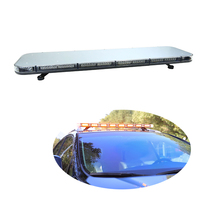 Accessoires de voiture lumière stroboscopique d'urgence led voiture lumières ambulance led avertissement barre lumineuse