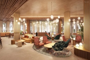 Meubles de chambre d'hôtel de luxe sur mesure, ensemble de lit rembourré contemporain, fabricant certifié CE ISO, B2B - Product Image 5