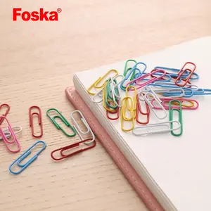 Foska Hoge Kwaliteit Briefpapier Kantoor U Vorm Soorten Jumbo Paperclips 28Mm 33Mm 50Mm