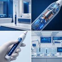 Lierxin LEX-TOOTHBRUSH HASL Sikat Gigi Elektrik Ultrasonik Sonic Driver PCB 2-Layer FR-4 0.8mm Motor Linear Piezo 31000 Stroket
