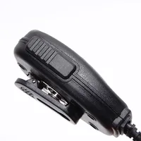 Microphone d'épaule étanche Baofeng pour talkie-walkie UV-9R BF-9R BF-A58 BF-9700 double bande PTT