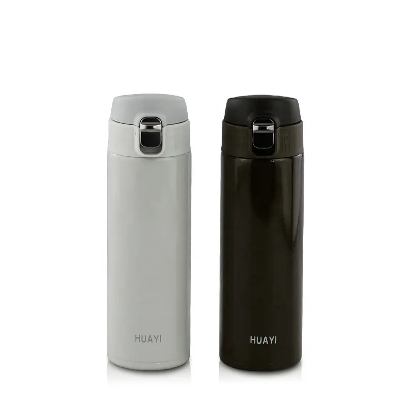 Eco-freund Drink Vakuum Isolierte 304 Edelstahl Flasche dicht Thermos Flaschen mit taste Deckel