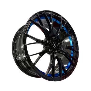 <span class=keywords><strong>Jantes</strong></span> en aluminium forgé Pengzhen personnalisées, noir brillant et bleu, 16, <span class=keywords><strong>17</strong></span>, 18 <span class=keywords><strong>pouces</strong></span>, 4x100, 5x112, pour <span class=keywords><strong>MINI</strong></span> <span class=keywords><strong>Cooper</strong></span> - Product Image 1