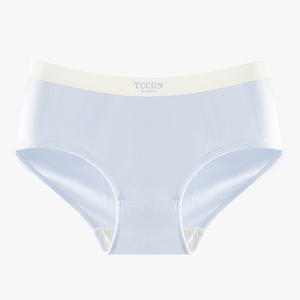 Slip da Donna in Cotone 95%, Vita Media, Morbidi, Senza Cuciture, per Uso Quotidiano, Colori Pastello, Taglie M L <span class=keywords><strong>XL</strong></span> - Product Image 4