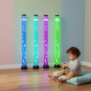 Lámpara de acuario con tubos de burbujas de 4 pies, equipo de entrenamiento de integración sensorial para niños de 3 a 6 años - Product Image 2