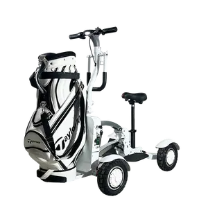 Новая Мода 4 колеса с двойным приводом 2400 Вт Гольф-кар электрический скутер с ЖК-дисплеем
