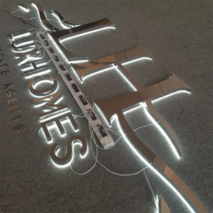 Tùy chỉnh 3D Halo-lit LED kênh chữ IP65 không thấm nước Backlit dấu hiệu cho quảng cáo ngoài trời trong khách sạn Văn phòng cửa hàng - Product Image 6