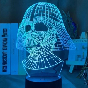 Baby <span class=keywords><strong>Yoda</strong></span> Đèn Ngủ 3D Đèn Ảo Ảnh Led 3D - Product Image 6