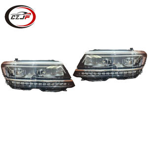 CZJF Full LED faro faro frontale per <span class=keywords><strong>Volkswagen</strong></span> <span class=keywords><strong>Tiguan</strong></span> 2017 2018 2019 <span class=keywords><strong>2020</strong></span> 2021 accessorio fari anteriori anteriori - Product Image 6