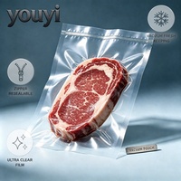 Pochette sous vide transparente avec logo personnalisé  Barrière d'oxygène en nylon extrudé pour l'emballage de médicaments à base de plantes chinoises