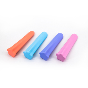 Đáng Yêu Hình Dạng Ngôi Sao Silicone <span class=keywords><strong>Ice</strong></span> <span class=keywords><strong>Pop</strong></span> Khuôn Mẫu, Nhỏ Giọt Miễn Phí Popsicle Maker Cho Trẻ Em, BPA Miễn Phí Tủ Đông Ống Có Nắp Đậy - Product Image 2