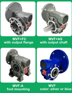 VF Series Worm <b>Gear</b> <b>Box</b> Gearbox 90 Degree Right Angle Variable Speed Reducer for Farm Construction Industrial Transmission - Product Image 4
