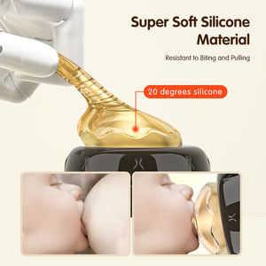 Bouteille à lait en PP léger sans BPA 300 ml avec tétine en silicone anti-colique pour bébé, <span class=keywords><strong>biberon</strong></span> pour l'alimentation et l'eau - Product Image 4