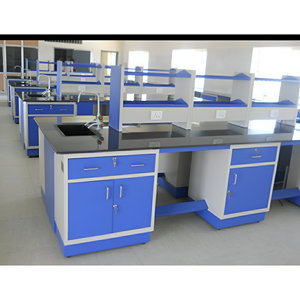 Plan de travail de laboratoire moderne anti-corrosion en gros pour les laboratoires de médecine et de chimie, résistant aux acides et aux alcalis, modèle ELS CWS 10 - Product Image 4