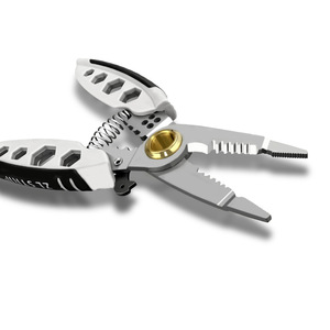 Multi Functional 7 Inch Stainless Steel <b>Wire</b> <b>Stripper</b> For Cutting Stripping Winding Crimping Splitting And Shaving <b>Wires</b> - Product Image 2