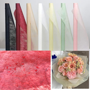 Papier spécial en pâte de bois recyclable, transparent, imperméable, couleur unie, haute luminosité, <span class=keywords><strong>bord</strong></span> doré gaufré/estampé or, frais et élégant - Product Image 5