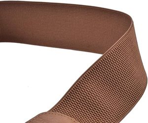 Ceinture élastique personnalisée pour femmes et hommes, ceinture large extensible, ceinture vintage épaisse, ceinture en <span class=keywords><strong>cuir</strong></span> PU - Product Image 6