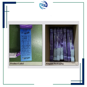 <span class=keywords><strong>Eslinga</strong></span> de Cinta de Poliéster de Alta Resistencia de 1-4M 1-5T para Discapacitados, para Levantar Contenedores - Product Image 3