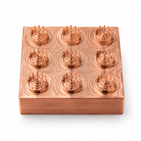 Electrodo de Cobre de Alta Precisión Personalizado para Electroerosión (EDM) con Mecanizado CNC para Moldes de Plástico y Fundición a Presión