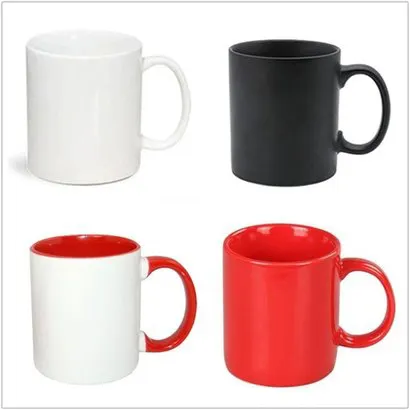 Cangkir Keramik Baru Ramah Lingkungan Grosir Cangkir Keramik Polos Mug Keramik Baru 11Oz Cangkir Kopi Keramik