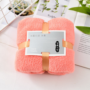 Wholesale Coral Fleece Thickened Absorbent Quick-Dry Eco-Friendly <strong>Towels</strong> for Home Hotel <strong>Spa</strong> Use for Souvenirs - Product Image 4