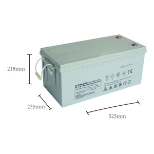 Batterie rechargeable GEL 12V 100AH régulée par valve, utilisée pour l'énergie solaire - Product Image 3