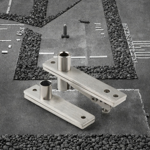Charnières de porte pivotantes modernes SS304 à 180 degrés pour portes en bois, usage intensif, pour appartements - Product Image 3