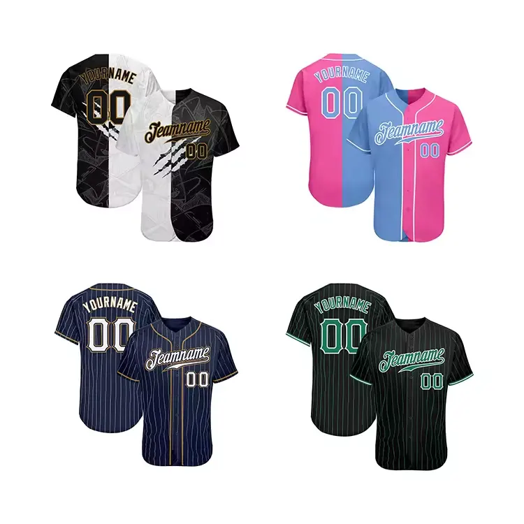 Werks-Custom-Hochwertiges Baseball- und Softball-Bekleidungsuniformen für Herren und Damen Jugend