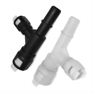 <b>Coolant</b> <b>Hose</b> <b>Connector</b> 15055342 15055343 Black And White For Chevrolet Replacement Part - Product Image 1