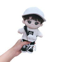 Peluche de 20 cm Personnage de dessin animé mignon personnalisé Peluche rembourrée Kpop Peluche personnalisée Jouet en peluche