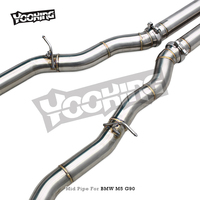Tuyau intermédiaire ODM à fixation directe avec tuyau en Z pour BMW M5 G90 M6 G99 LCI 4.4TT 2024-2025 Boska, tuyau intermédiaire à longueur égale OPF/GPF avec tuyau en Z