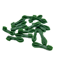 Bâtonnets à mâcher dentaires pour chien, style brosse à dents, riches en protéines, sans céréales, saveur menthe, 6,5 cm, friandises longue durée pour l'hygiène buccale