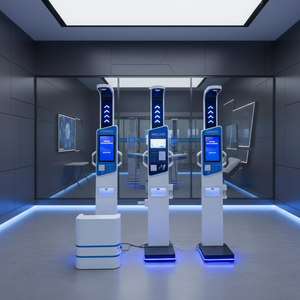 Neues Design Intelligente Körperfettwaage mit LCD-Anzeige Kunststoffmaterial OEM/ODM Anpassung App - Product Image 4