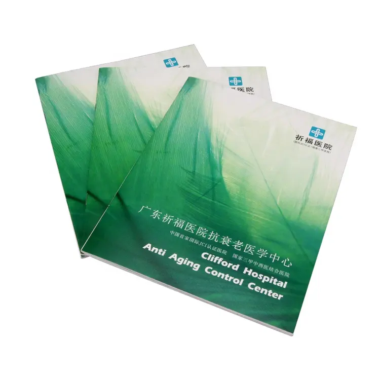 High quality on demand book publishing printing services paperback hospital book