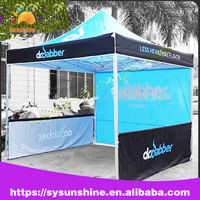 La bâche personnalisée du gazebo étanche Sunshine et la tente d'affichage pop - up sont imperméables pour une utilisation en extérieur