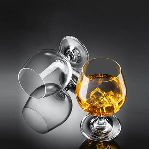 365ml Durable Moderne <span class=keywords><strong>Luxe</strong></span> Hôtel Restaurant Mariage Bar Fête En Vrac Or Jante <span class=keywords><strong>Cognac</strong></span> Brandy Verre 48/Pack Verres À Vin Courts - Product Image 5