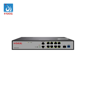 HSGQ-810P MDU ONT XPON FTTH modem réseau fibre 8*10/100/1000M RJ45 54V POE ONU avec alimentation AC 220V - Product Image 6