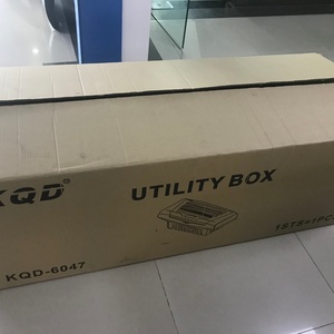 Boîte de rangement universelle pour pick-up, étanche, en plastique noir, pour outils - Product Image 6