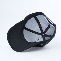 Gorra Deportiva Unisex Yukaihe, Gorra Trucker de Malla de Algodón, con Logotipo Personalizado Impreso, Gorra Trucker de Malla Bordada de 5 Paneles